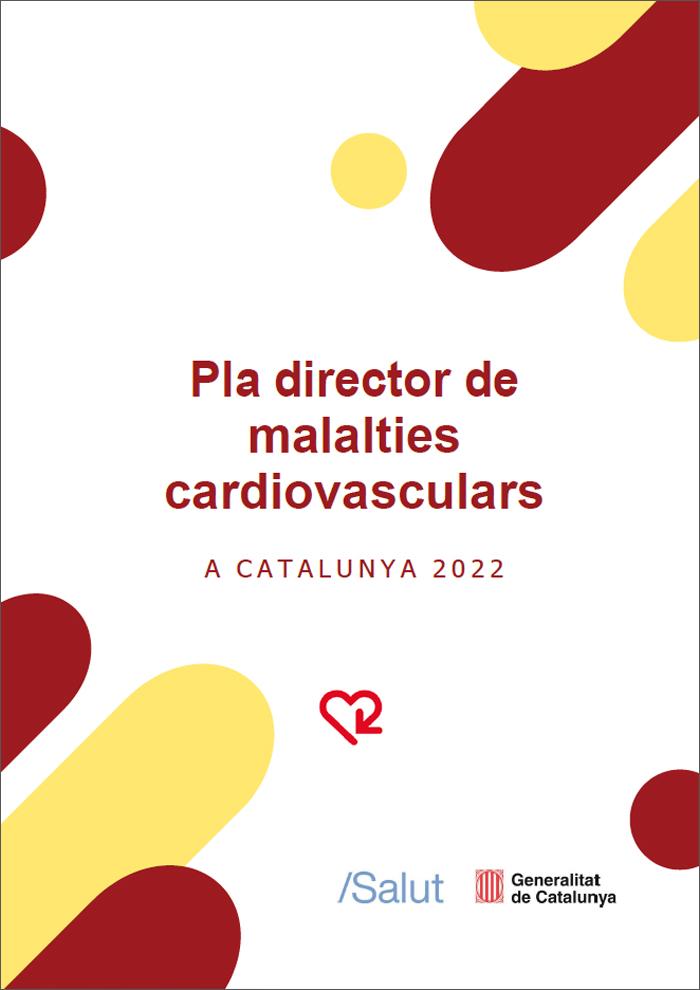 Portada del Pla director de malalties cardiovasculars a Catalunya 2022