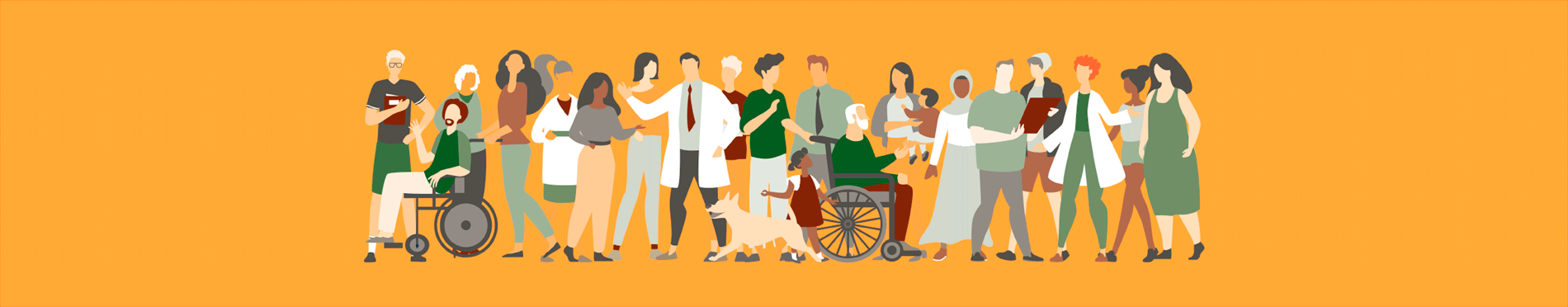 Un grup de persones amb diferents perfils