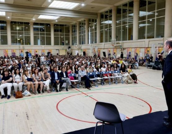 Moment de la jornada de benvinguda als residents