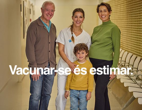 S’inicia la campanya de vacunació, sota el lema “Vacunar-se és estimar”